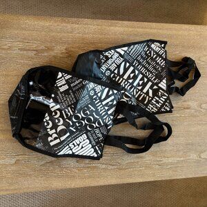 Lululemon Black Small Totes (2)